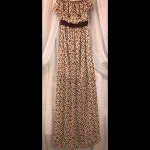 Strapless Maxi Dress